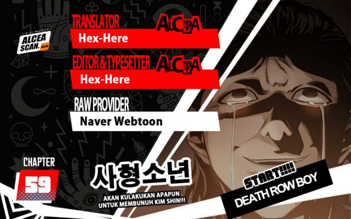 Komik Death Row Boy - Chapter 59