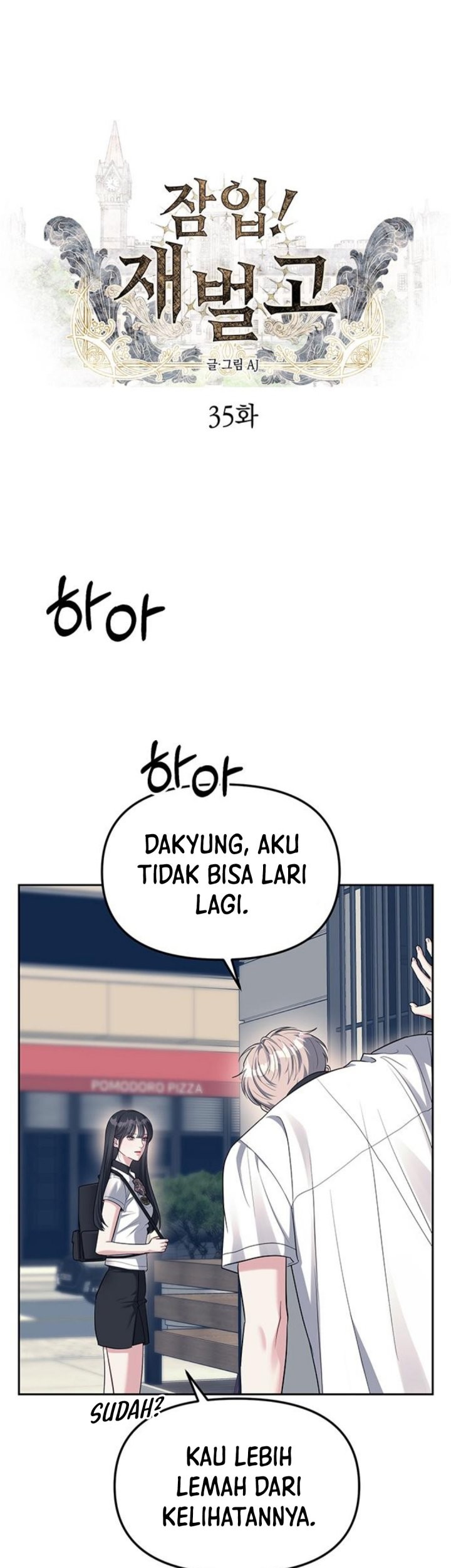 Baca Undercover! Chaebol High School Chapter 35 Gambar 2