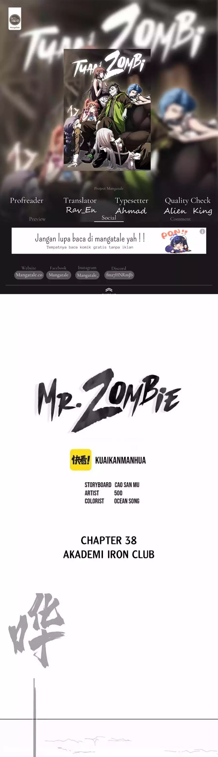 Komik Mr. Zombie - Chapter 38