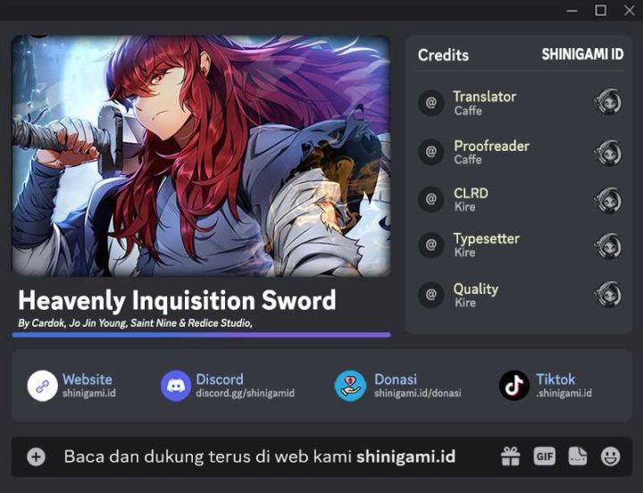 Komik Heavenly Inquisition Sword - Chapter 59