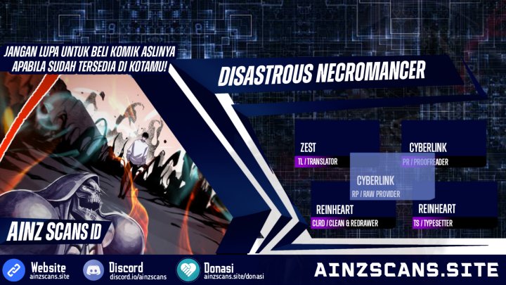 Komik Disastrous Necromancer - Chapter 08