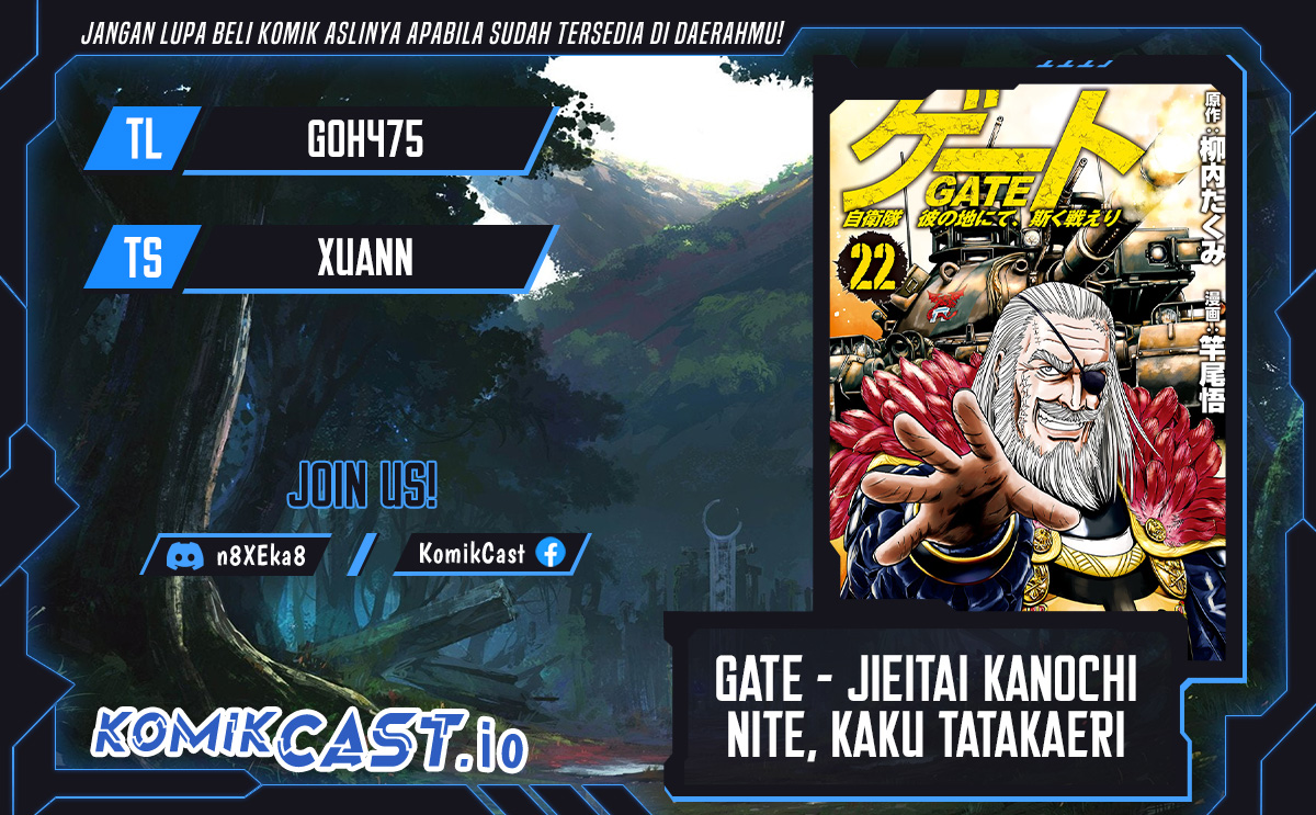 Komik Gate – Jietai Kare no Chi nite Kaku Tatakeri - Chapter 124