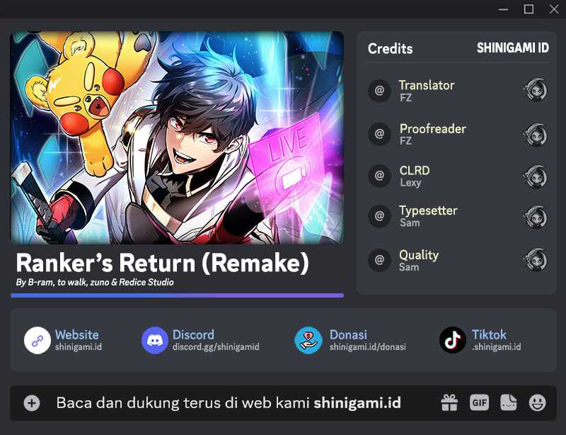 Komik Ranker’s Return (Remake) - Chapter 115