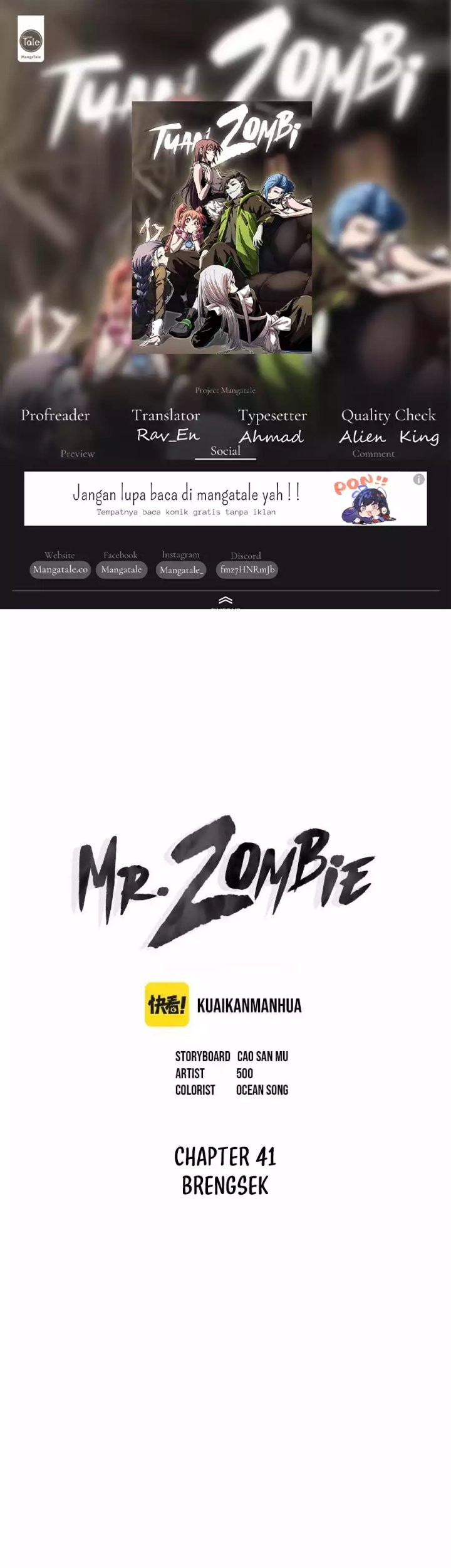Komik Mr. Zombie - Chapter 41