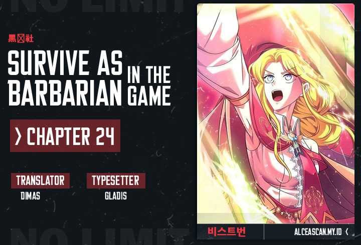 Komik Survive as a Barbarian in the Game - Chapter 24