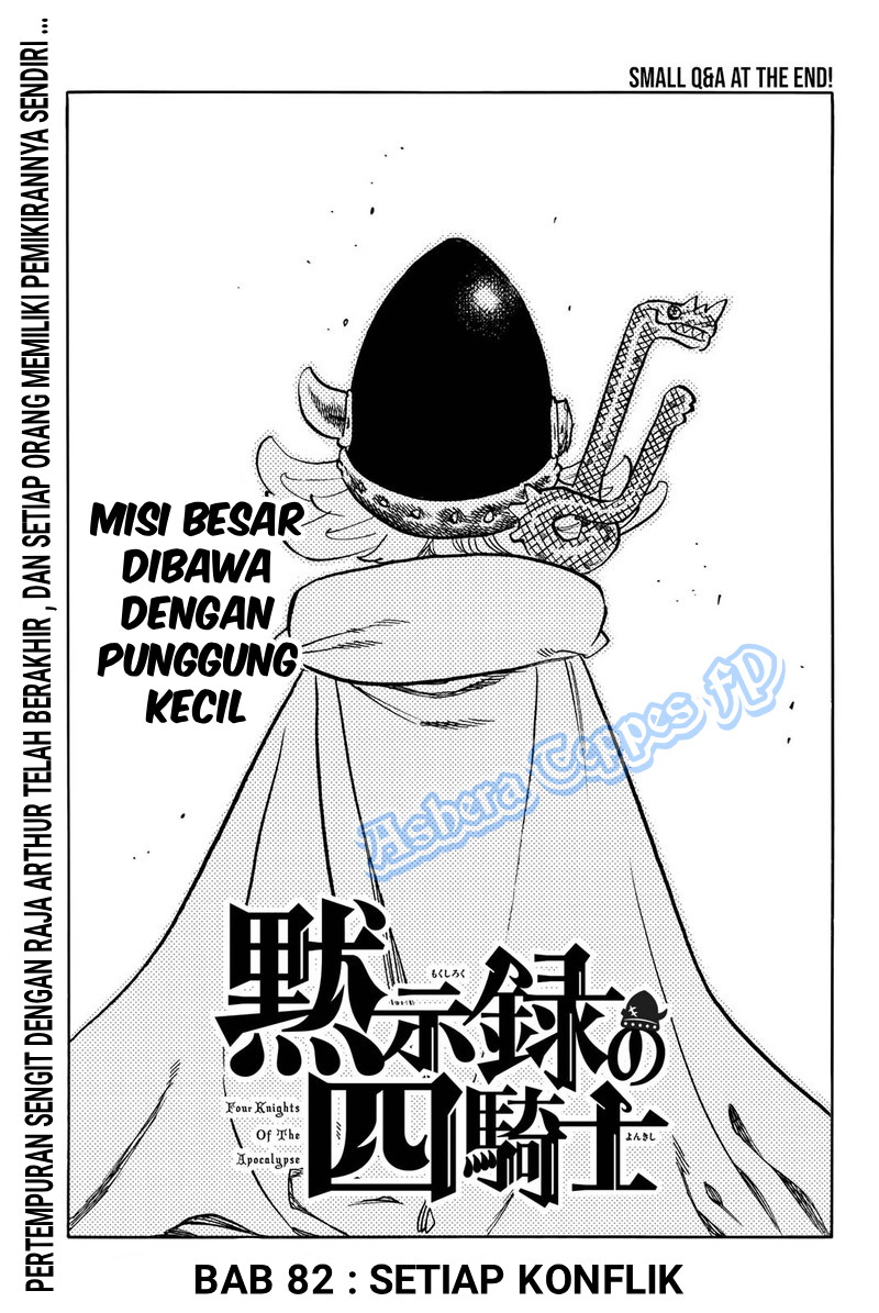 Komik Mokushiroku no Yonkishi - Chapter 82