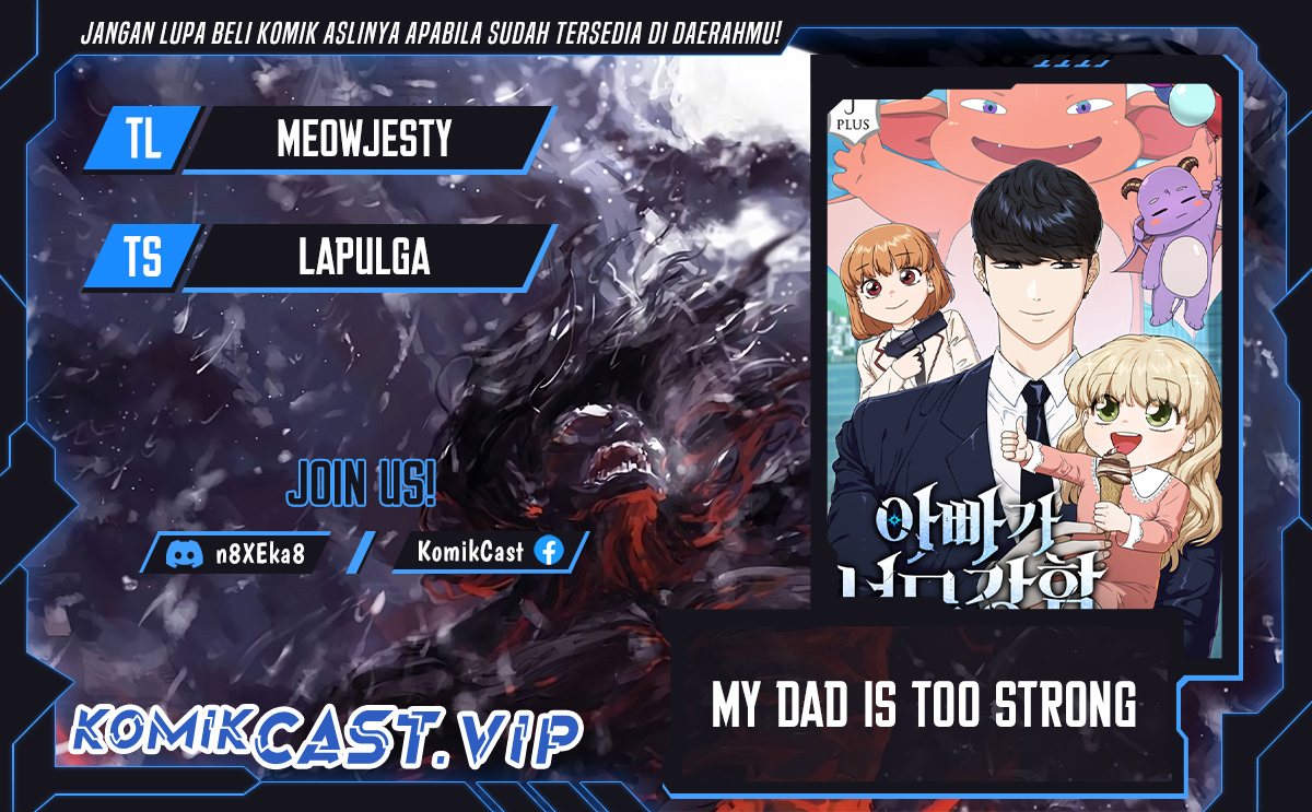 Komik My Dad Is Too Strong - Chapter 143