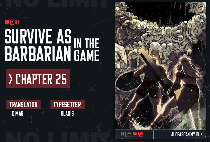 Komik Survive as a Barbarian in the Game - Chapter 25