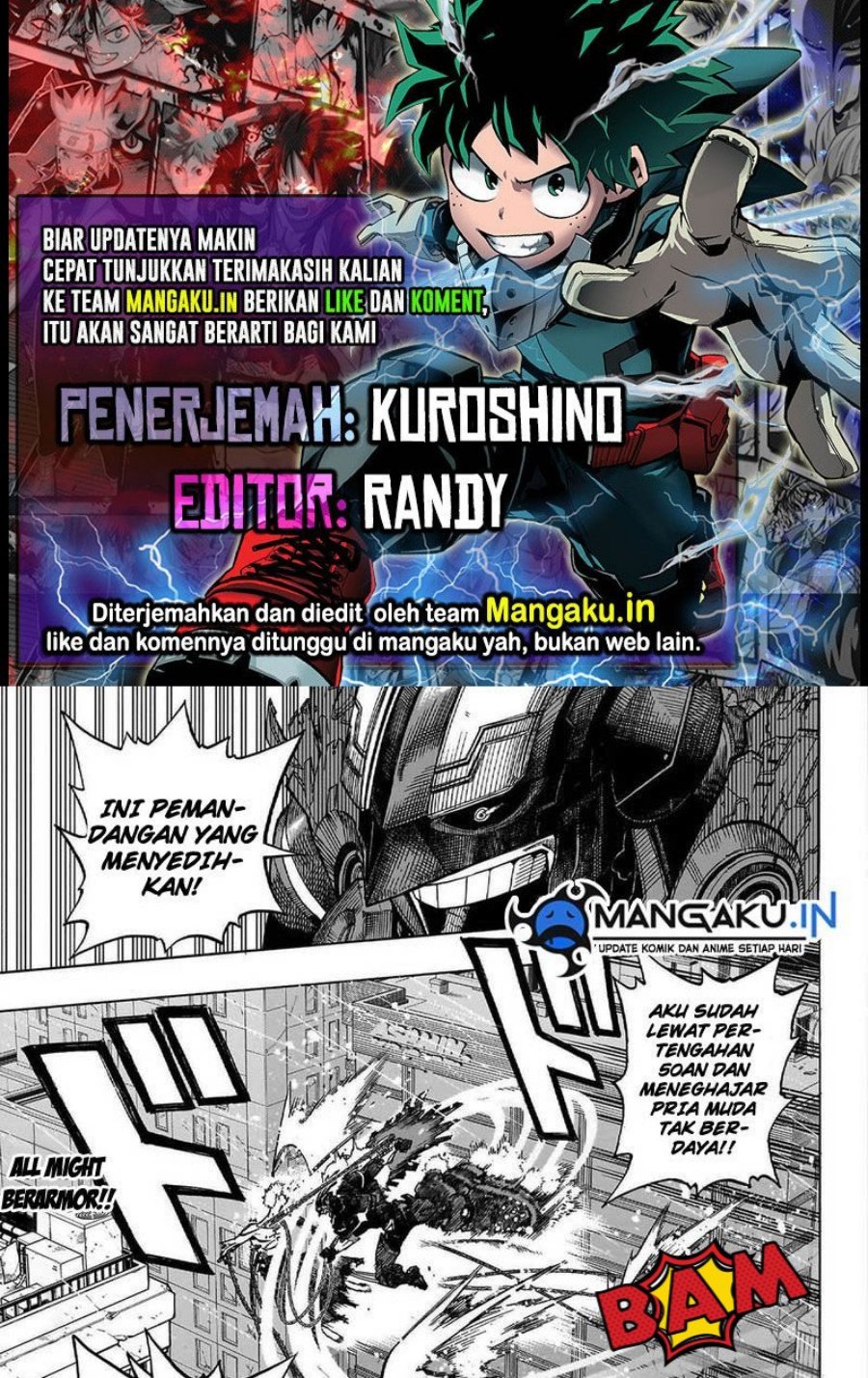 Komik Boku no Hero Academia - Chapter 397