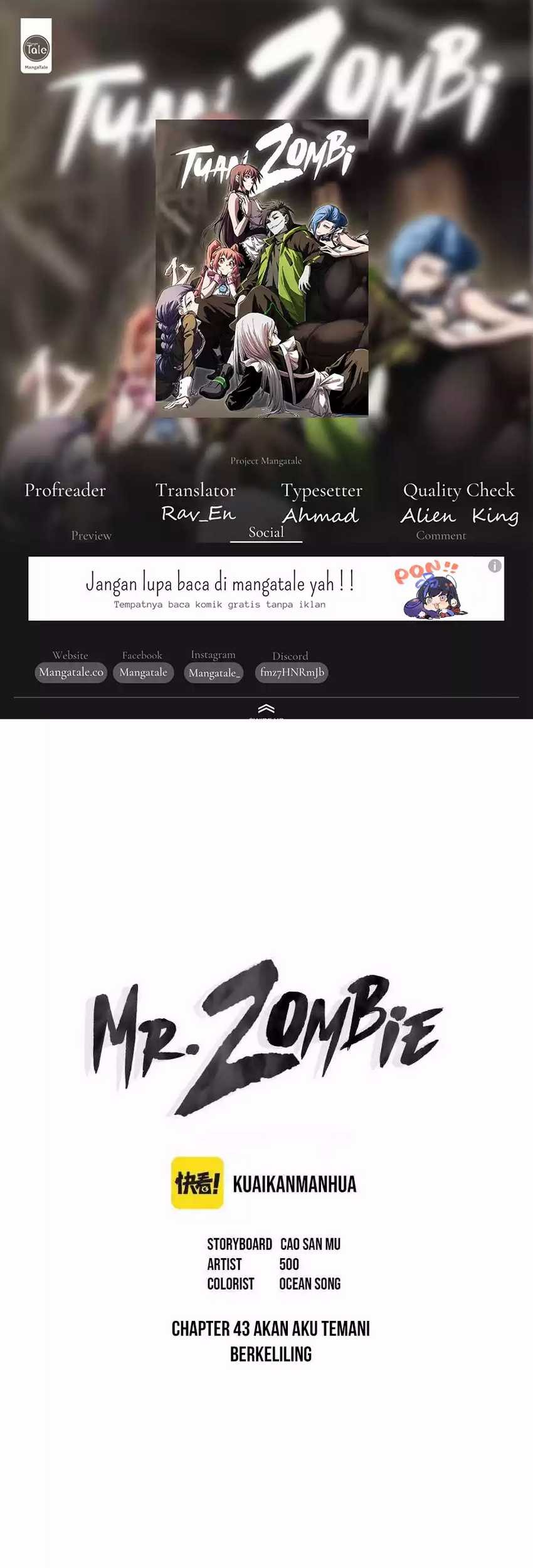 Komik Mr. Zombie - Chapter 43