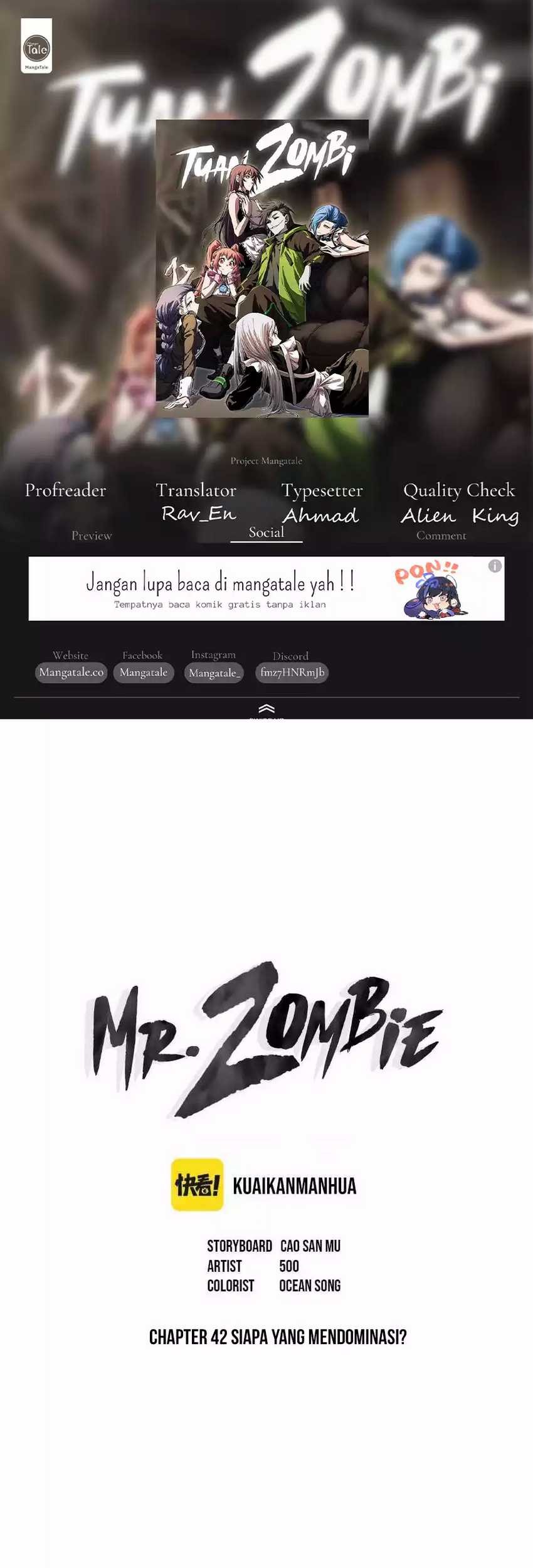 Komik Mr. Zombie - Chapter 42