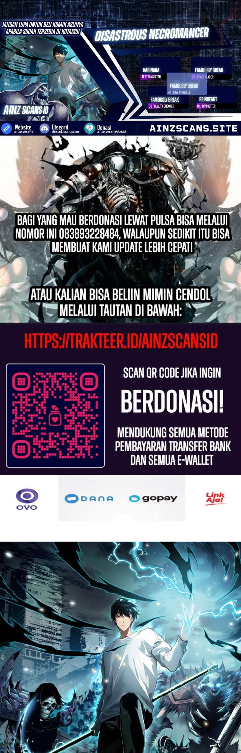 Komik Disastrous Necromancer - Chapter 12