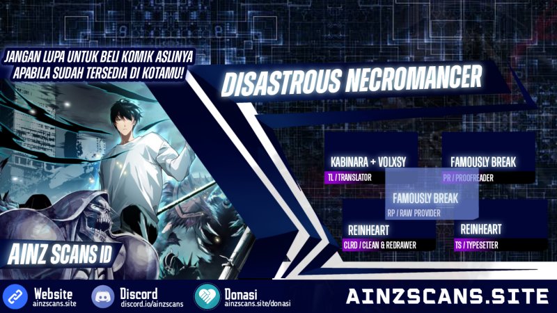 Komik Disastrous Necromancer - Chapter 13