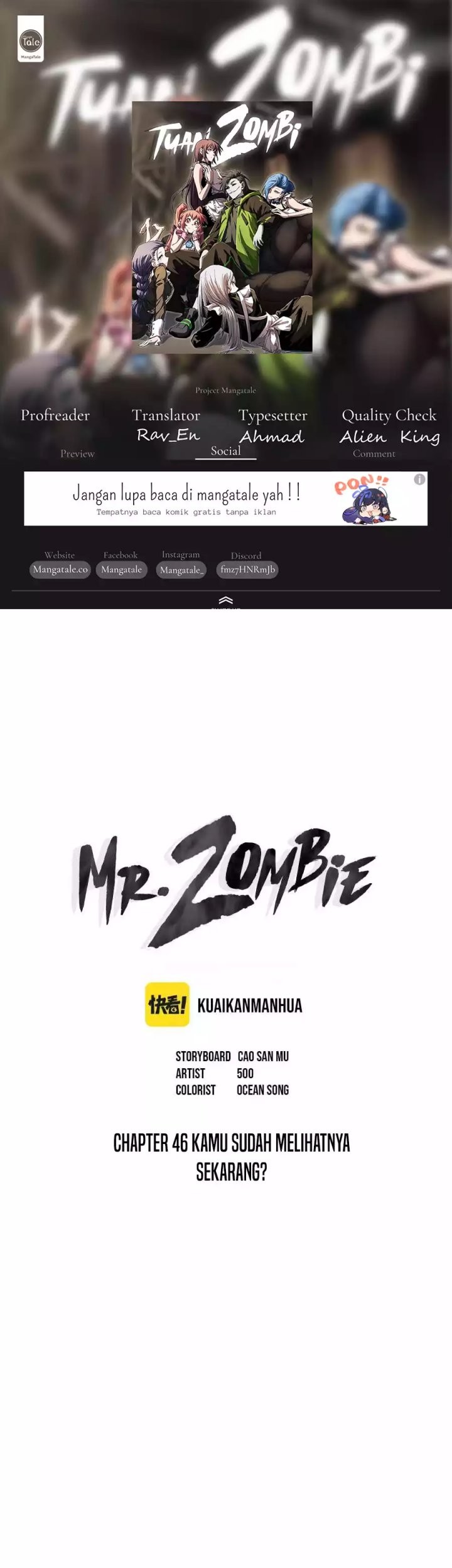Komik Mr. Zombie - Chapter 46