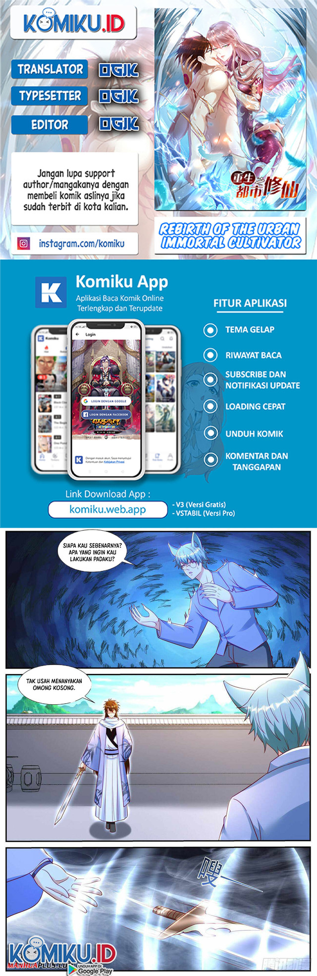 Komik Rebirth Of The Urban Immortal Cultivator - Chapter 914