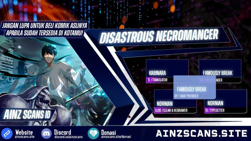 Komik Disastrous Necromancer - Chapter 14