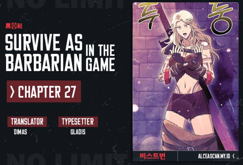 Komik Survive as a Barbarian in the Game - Chapter 27