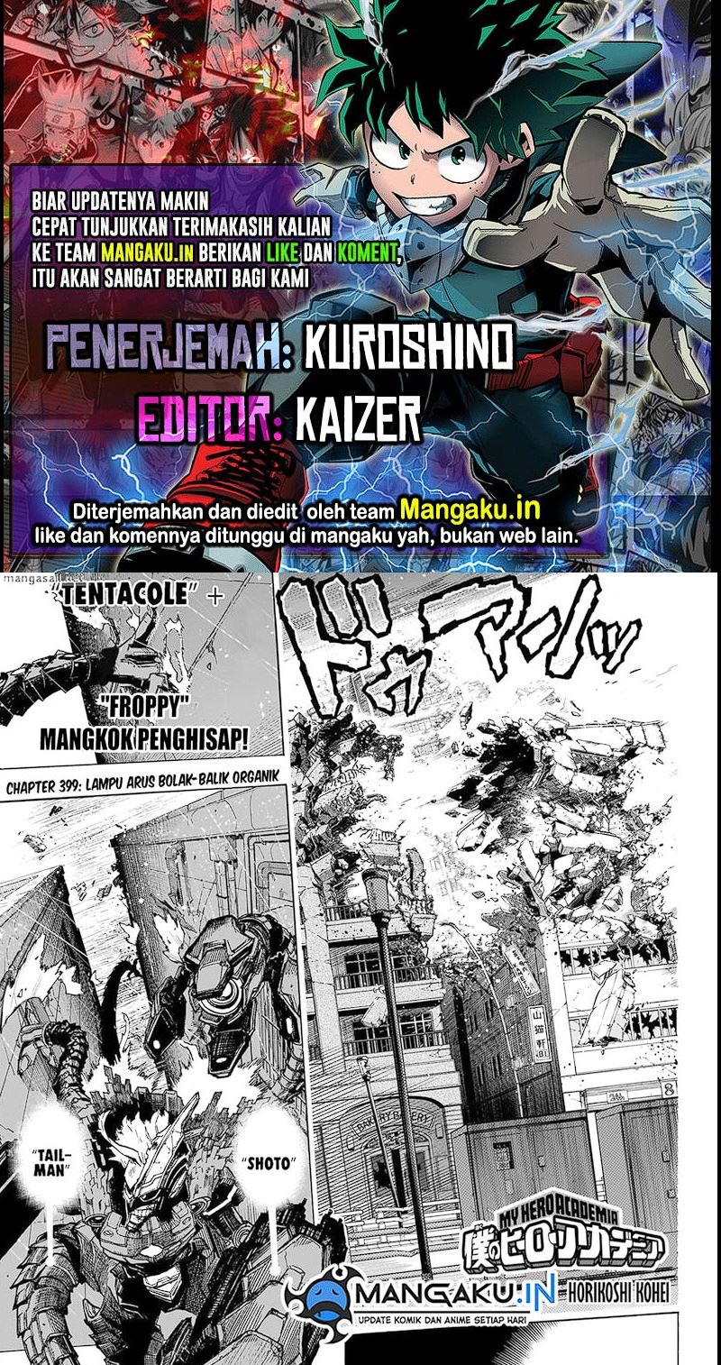 Komik Boku no Hero Academia - Chapter 399