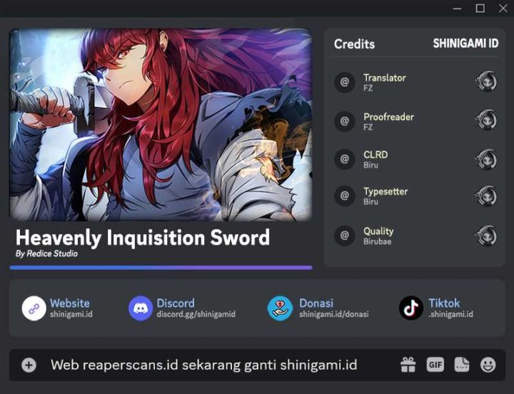 Komik Heavenly Inquisition Sword - Chapter 64