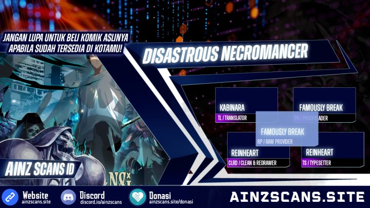 Komik Disastrous Necromancer - Chapter 16