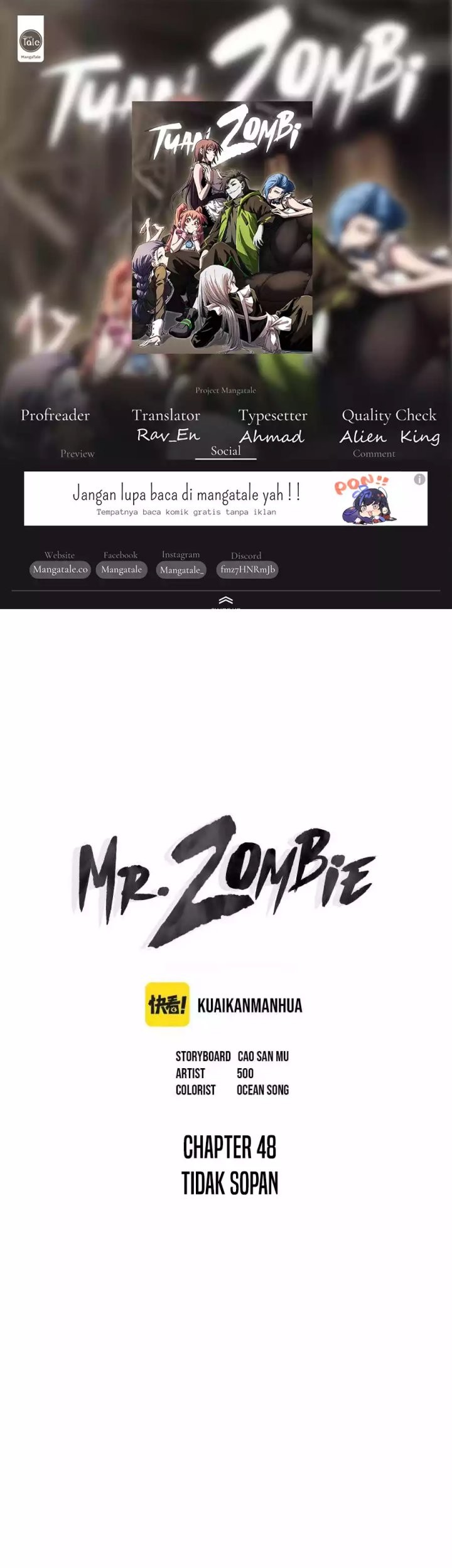 Komik Mr. Zombie - Chapter 48
