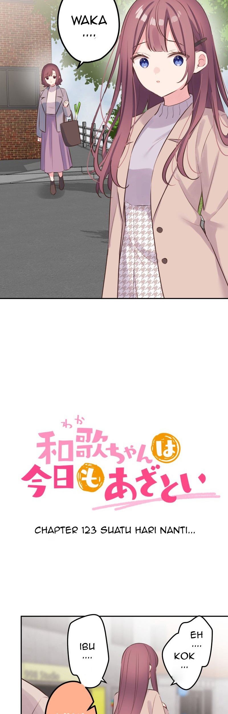 Baca Manga Waka-chan Is Flirty Again Chapter 123 Gambar 2