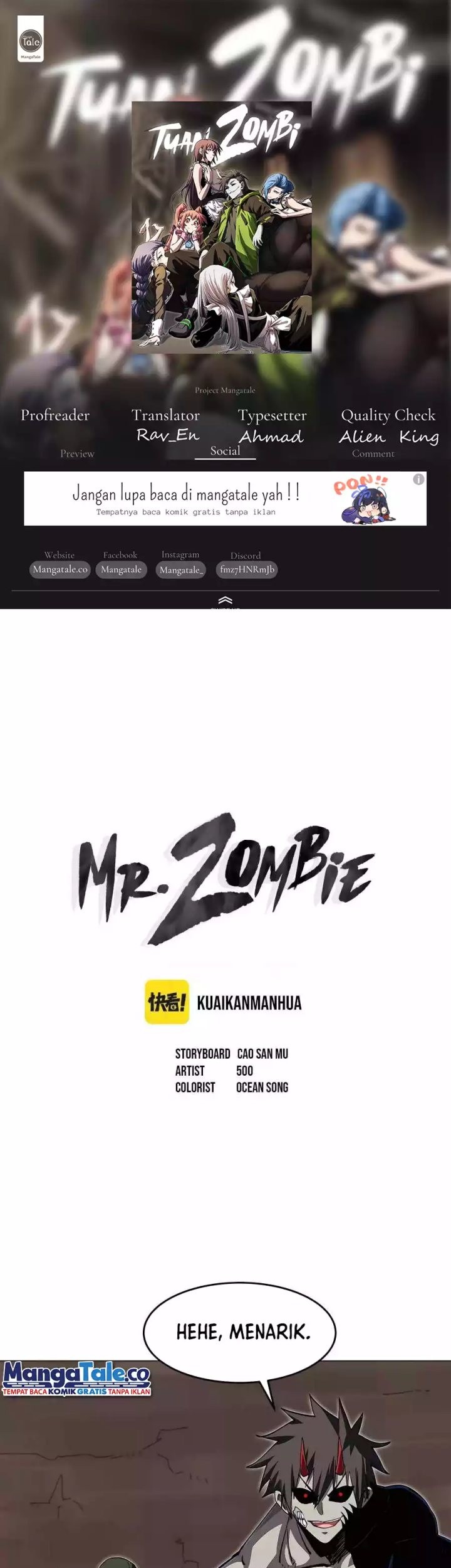 Komik Mr. Zombie - Chapter 50
