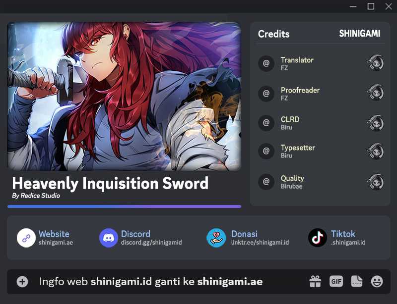 Komik Heavenly Inquisition Sword - Chapter 66