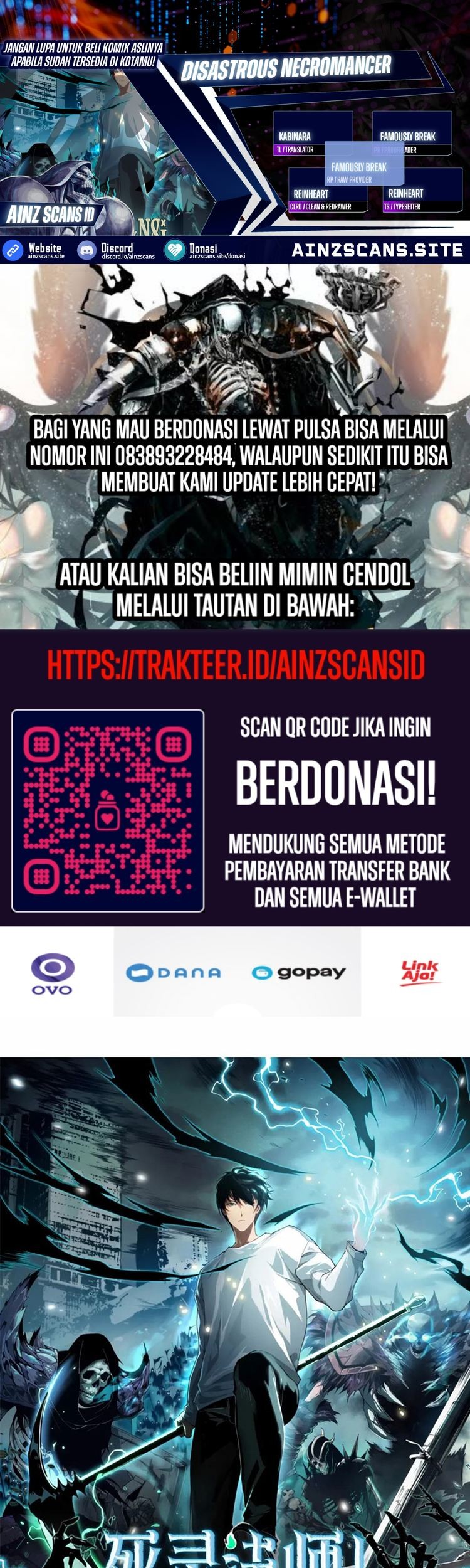 Komik Disastrous Necromancer - Chapter 21