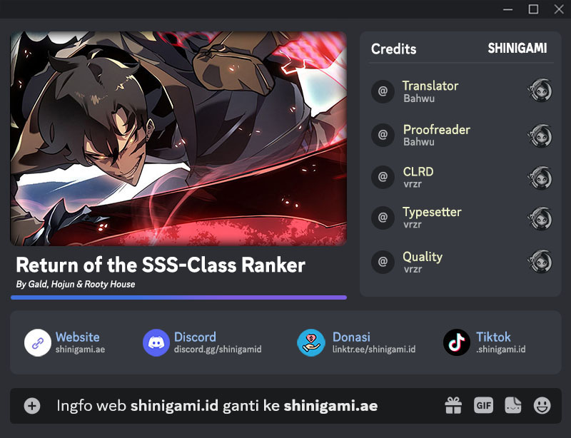 Komik Return of the SSS-Class Ranker - Chapter 77
