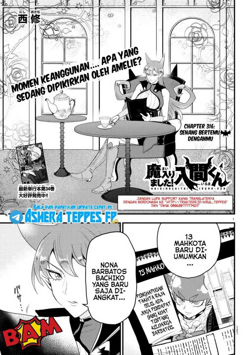 Baca Manga Mairimashita! Iruma-kun Chapter 316 Gambar 2