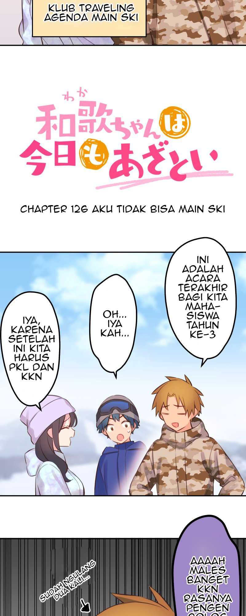 Baca Manga Waka-chan Is Flirty Again Chapter 126 Gambar 2