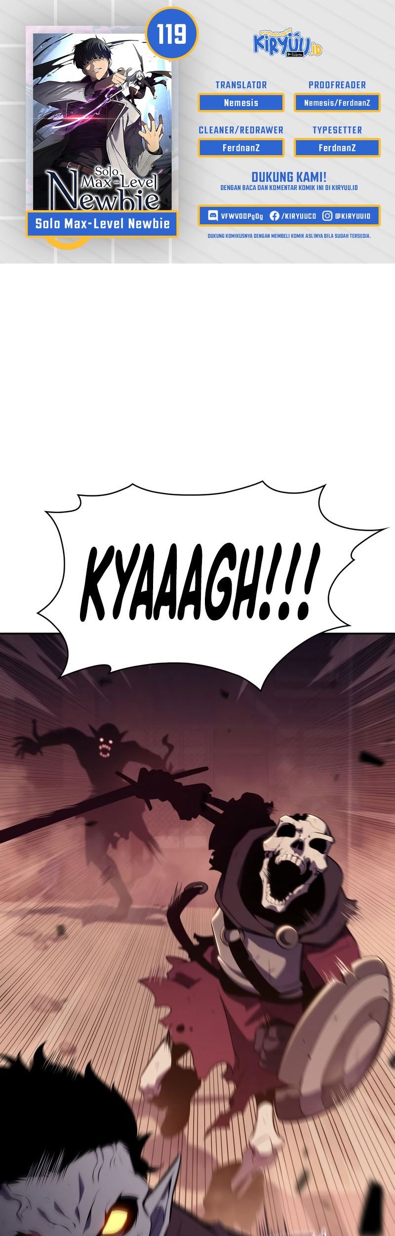 Komik Solo Max-Level Newbie - Chapter 119