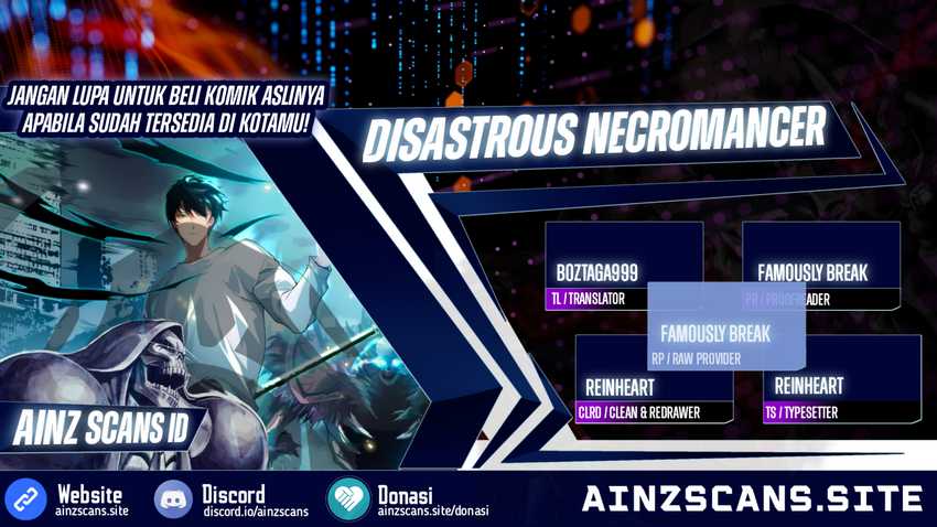 Komik Disastrous Necromancer - Chapter 22