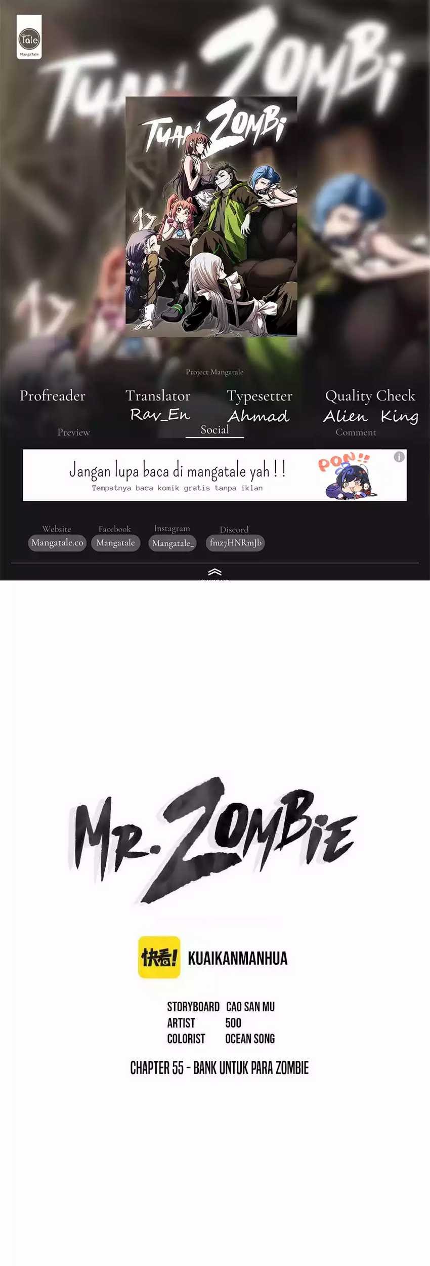 Komik Mr. Zombie - Chapter 55