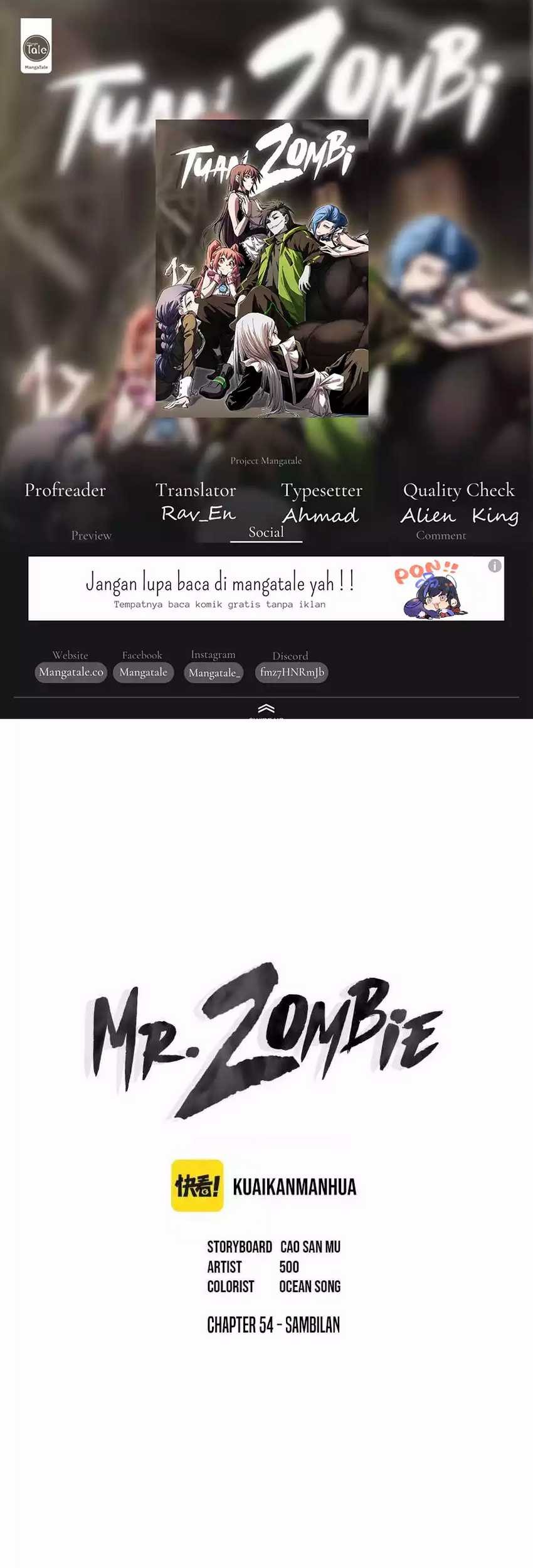 Komik Mr. Zombie - Chapter 54