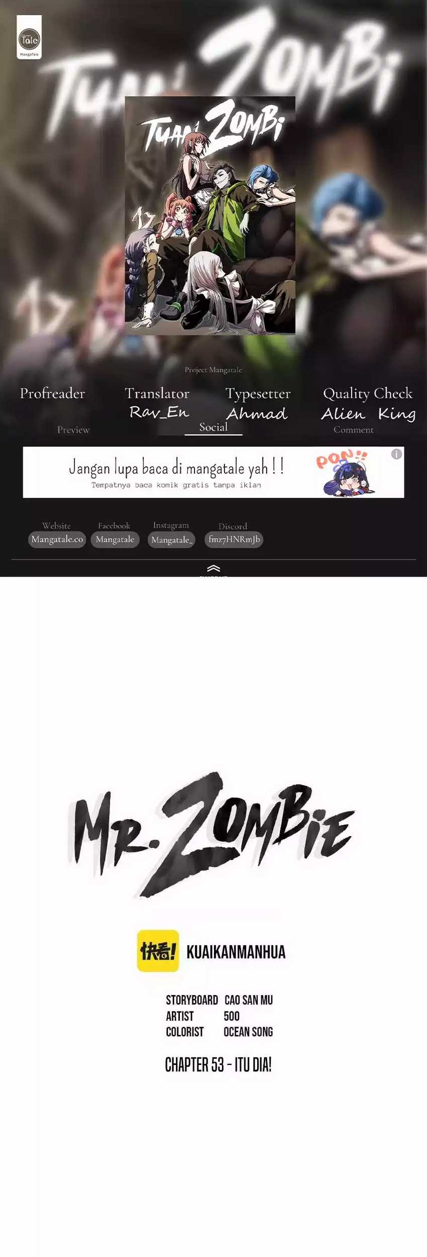 Komik Mr. Zombie - Chapter 53