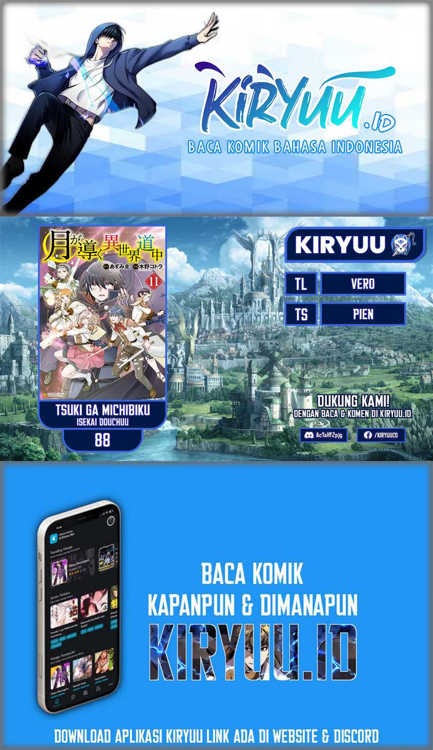 Komik Tsuki ga Michibiku Isekai Douchuu - Chapter 88