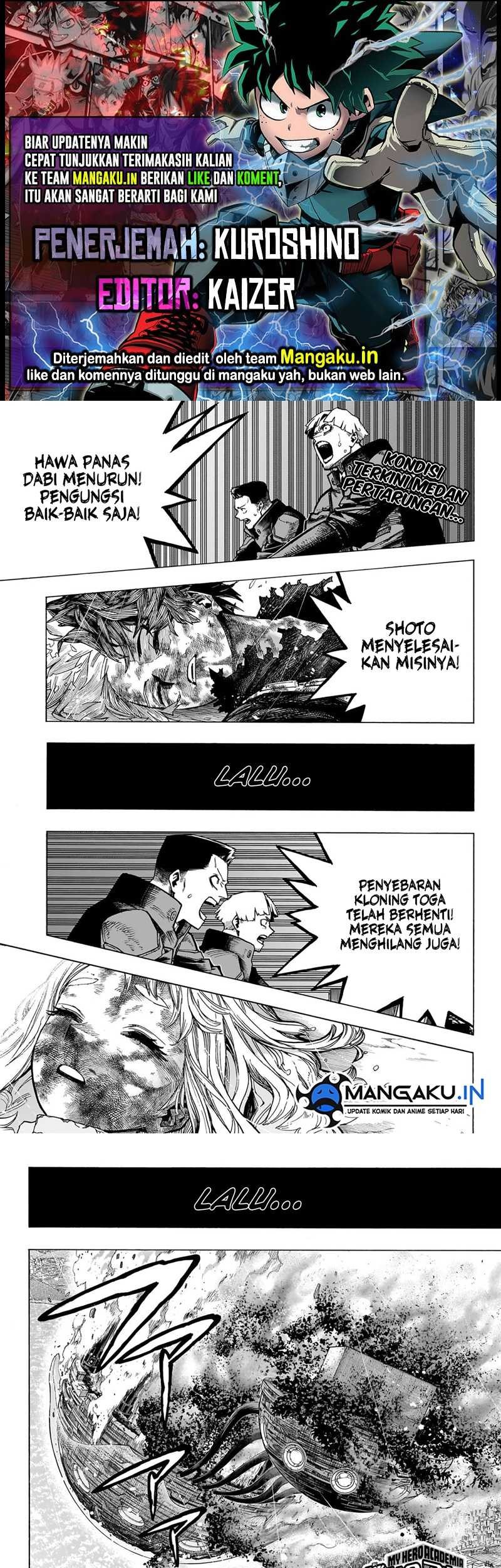Komik Boku no Hero Academia - Chapter 402