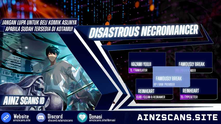 Komik Disastrous Necromancer - Chapter 25