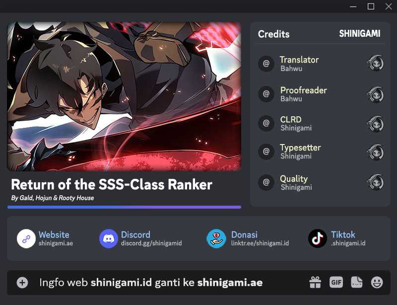 Komik Return of the SSS-Class Ranker - Chapter 79