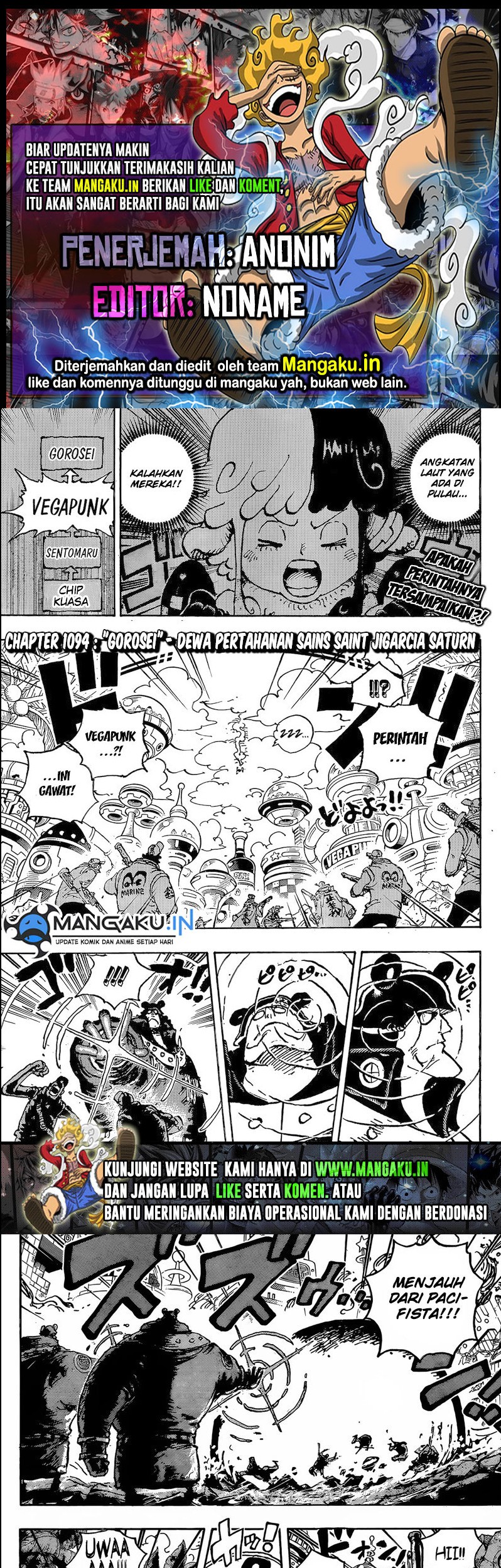 Komik One Piece - Chapter 1094