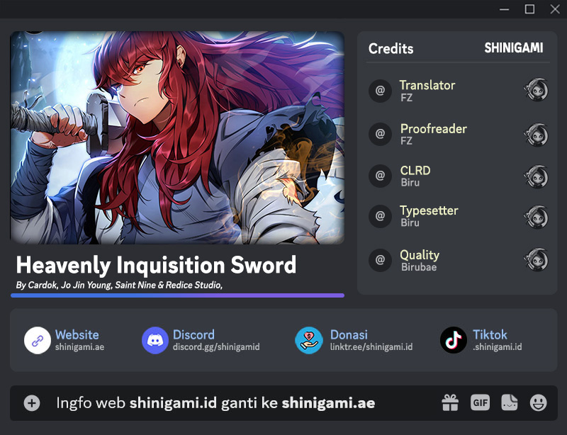 Komik Heavenly Inquisition Sword - Chapter 69
