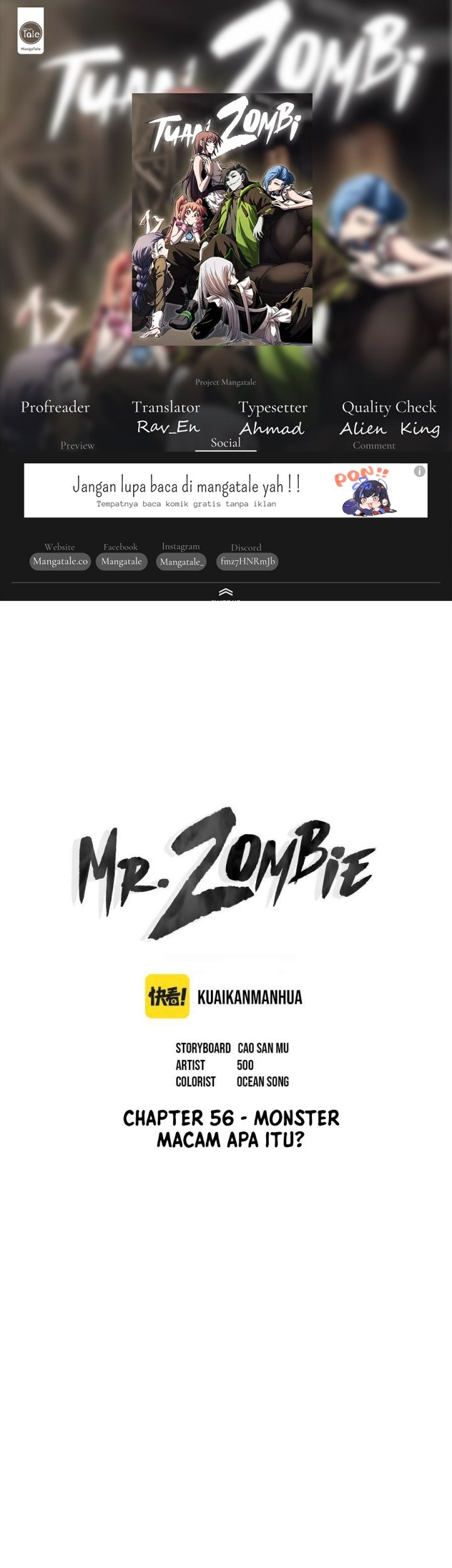Komik Mr. Zombie - Chapter 56