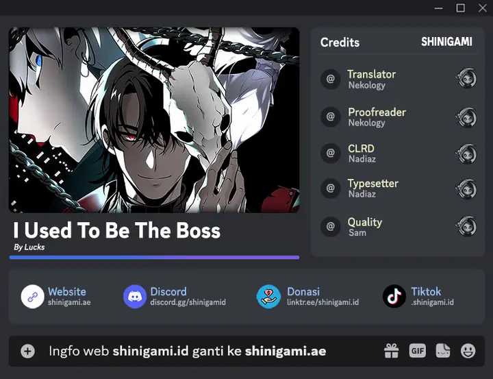 Komik I Used To Be The Boss - Chapter 47