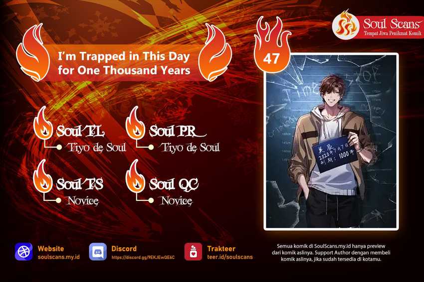 Komik I’m Trapped in This Day for One Thousand Years - Chapter 47