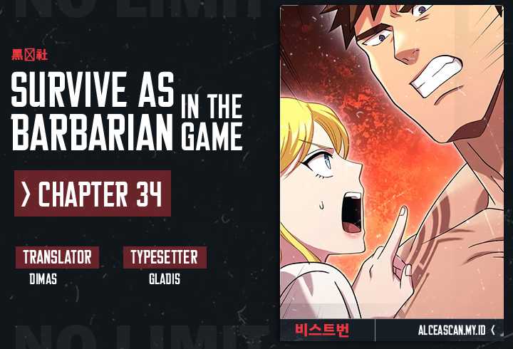 Komik Survive as a Barbarian in the Game - Chapter 34