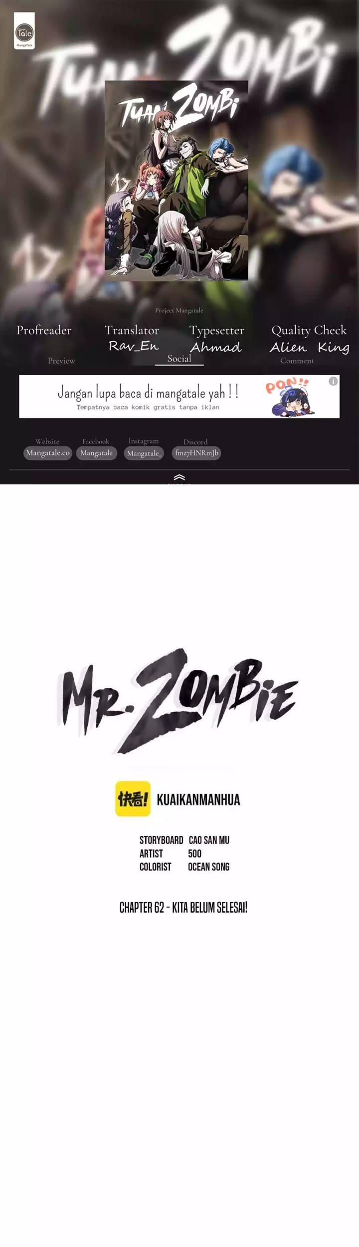 Komik Mr. Zombie - Chapter 62