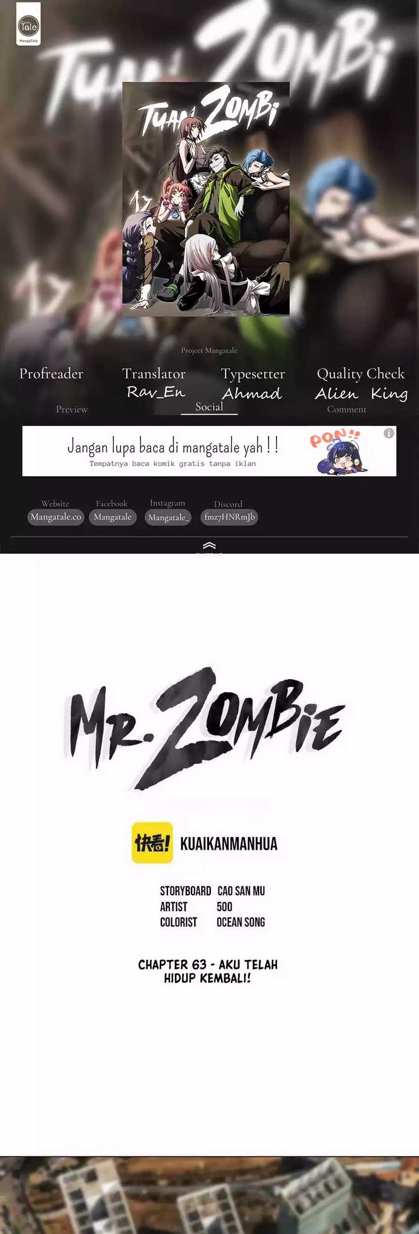 Komik Mr. Zombie - Chapter 63