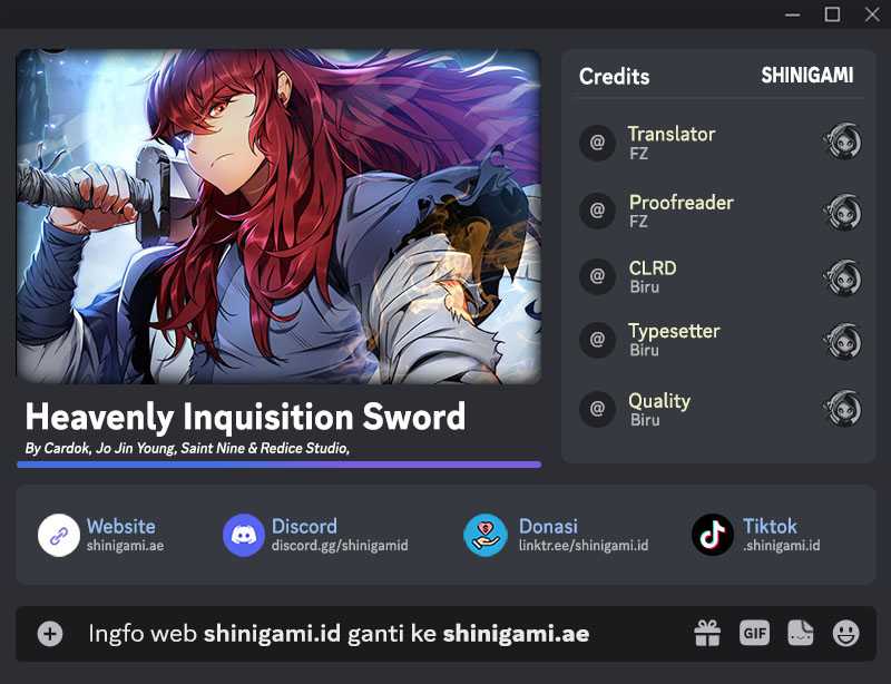 Komik Heavenly Inquisition Sword - Chapter 71